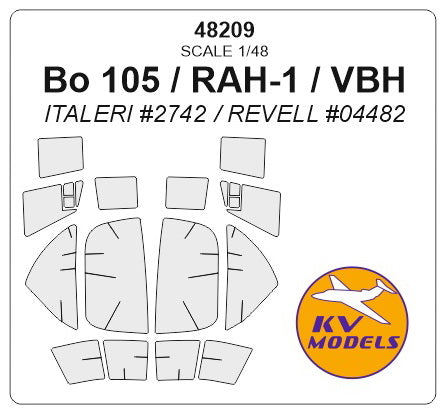 KV Models KV48209 1:48 MBB Bo-105