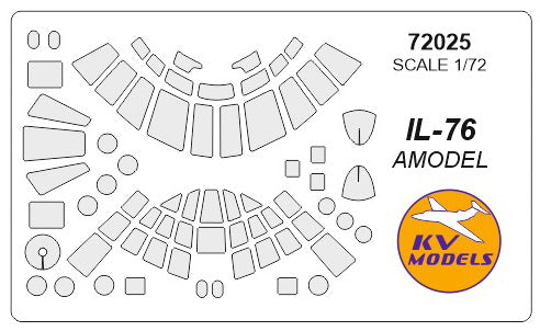 KV Models KV72025 1:72 Ilyushin IL-76