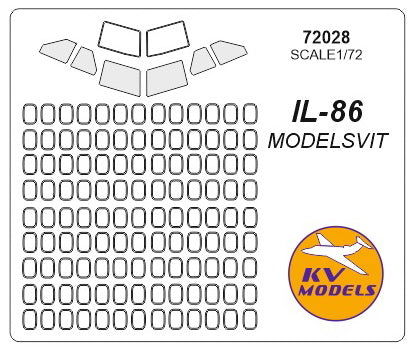 KV Models KV72028 1:72 Ilyushin IL-86