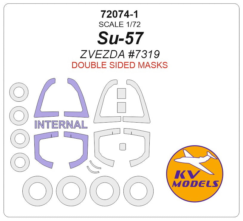 KV Models KV72074-1 1:72 Sukhoi Su-57