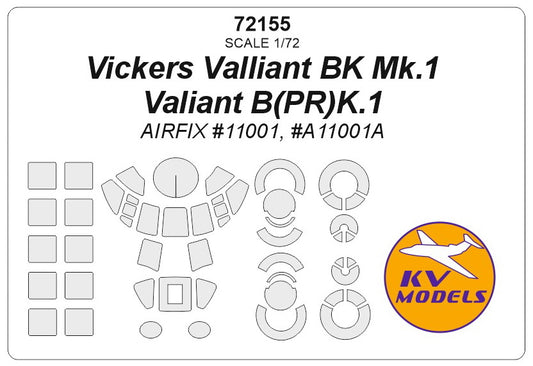 KV Models KV72155 1:72 Vickers Valiant BK Mk.1 / Valiant B