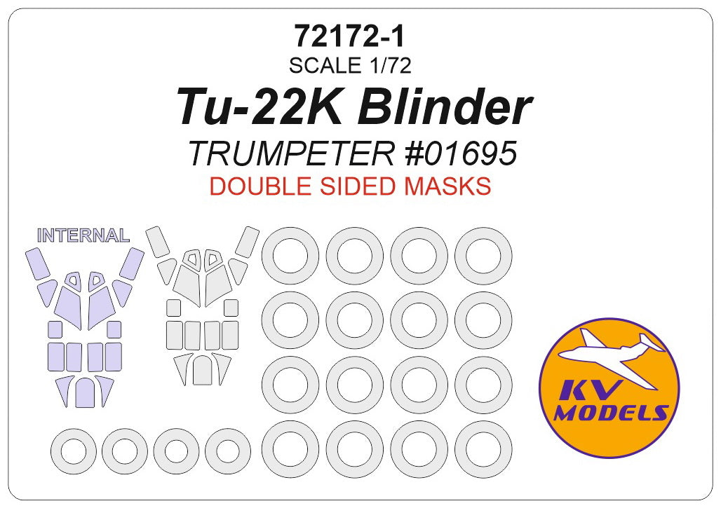 KV Models KV72172-1 1:72 Tupolev Tu-22K Blinder