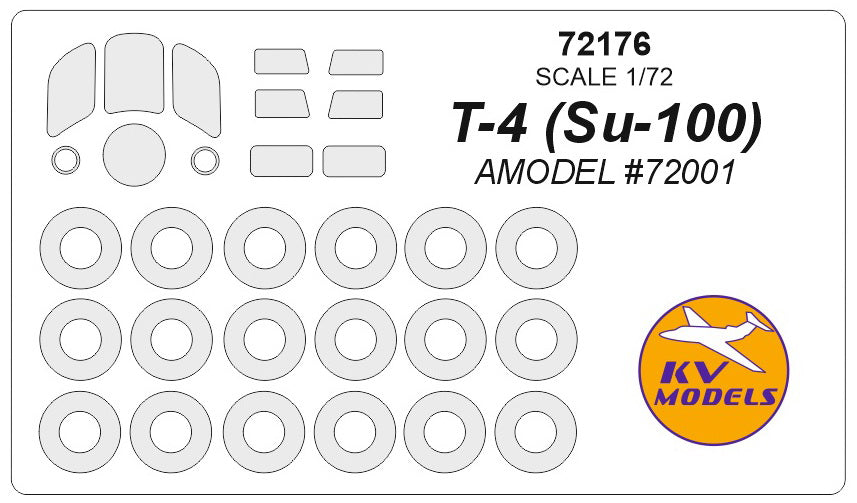 KV Models KV72176 1:72 Sukhoi T-4