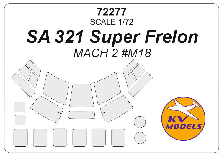 KV Models KV72277 1:72 Aerospatiale SA-321 Super Frelon