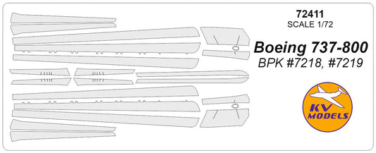 KV Models KV72411 1:72 Boeing 737-800