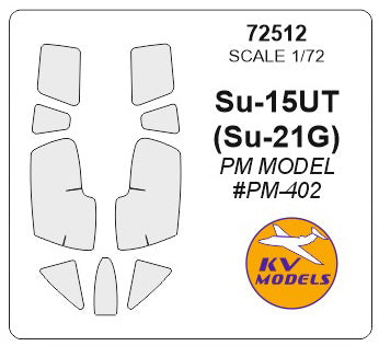KV Models KV72512 1:72 Sukhoi Su-15 wheels and canopy frame paint masks