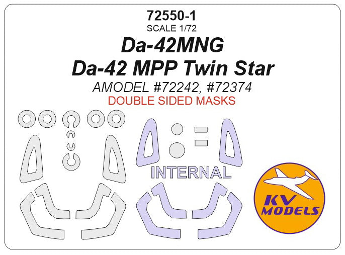 KV Models KV72550-1 1:72 Da-42MNG / Da-42 MPP Twin Star