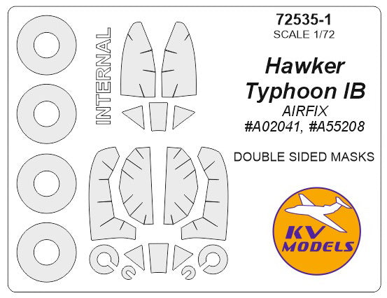 KV Models KV72589-1 1:72 Hawker Typhoon