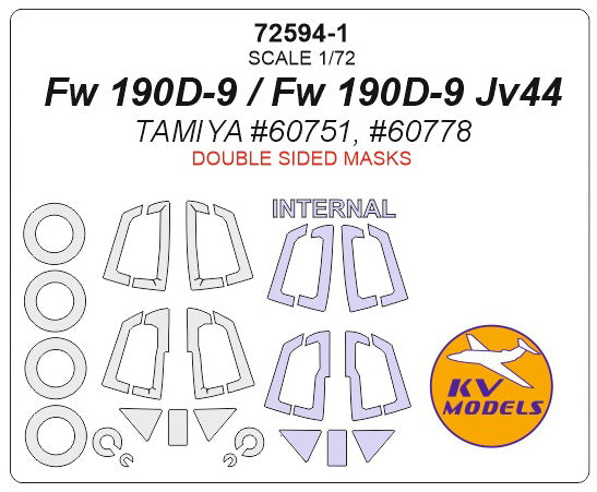 KV Models KV72594-1 1:72 Focke-Wulf Fw-190D-9