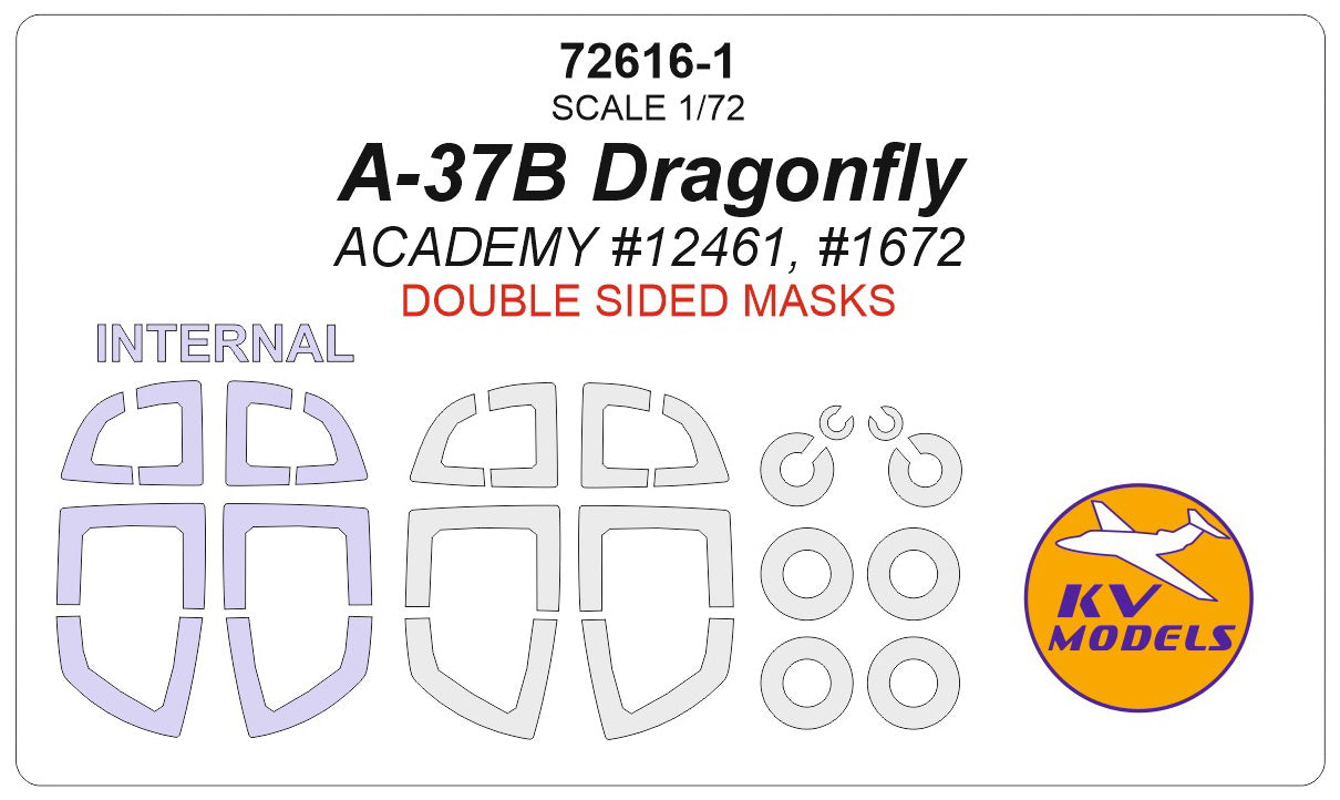 KV Models KV72616-1 1:72 Cessna A-37B Dragonfly