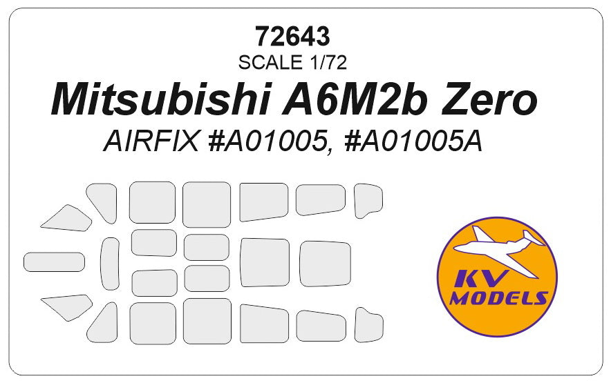 KV Models KV72643 1:72 Mitsubishi A6M2b Zero