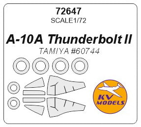 KV Models KV72647 1:72 Fairchild A-10A Thunderbolt II