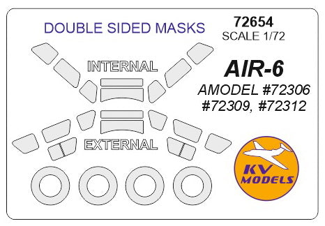 KV Models KV72654 1:72 Yakovlev AIR-6