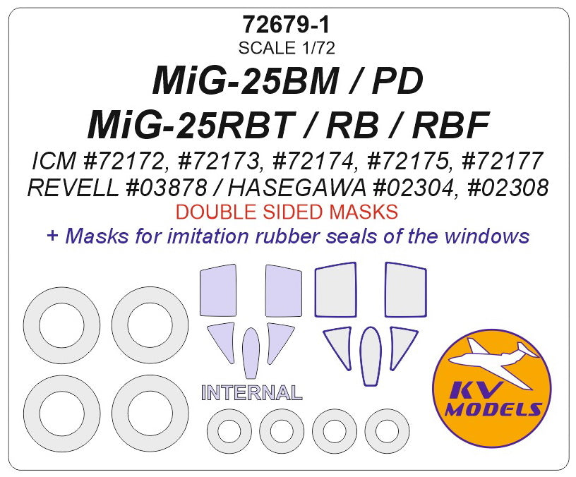 KV Models KV72679-1 1:72 Mikoyan MiG-25
