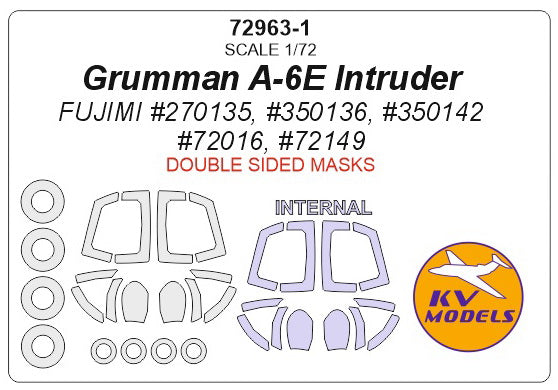 KV Models KV72963-1 1:72 Grumman A-6E Intruder