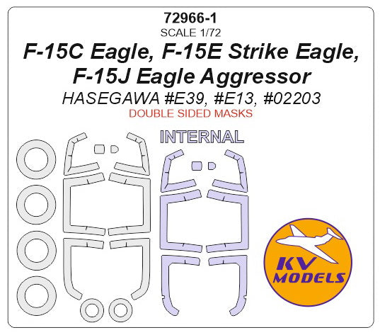 KV Models KV72966-1 1:72 McDonnell F-15 Eagle