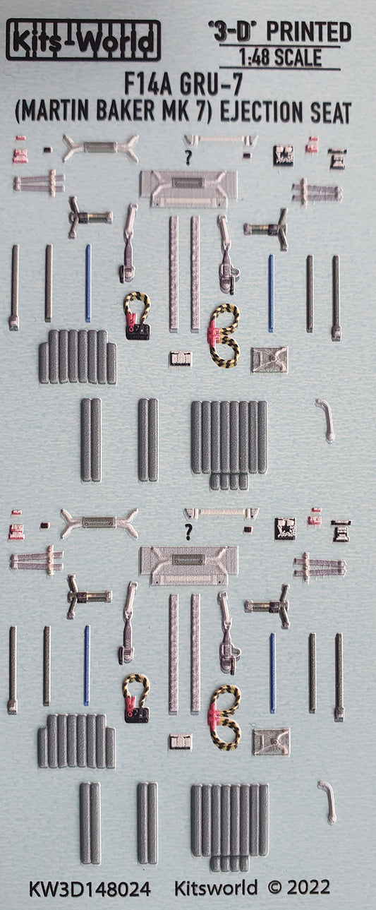 Kits-World KW3D148024 1:48 Grumman F-14A Tomcat GRU-7