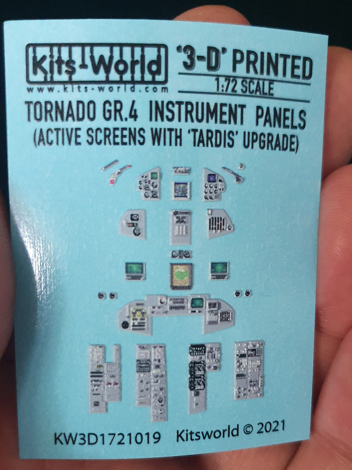 Kits-World KW3D1721019 1:72 Panavia Tornado GR.4