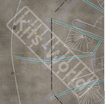 Kits-World KWB144-517 Gatwick Airport Display Base 675mm 1:144