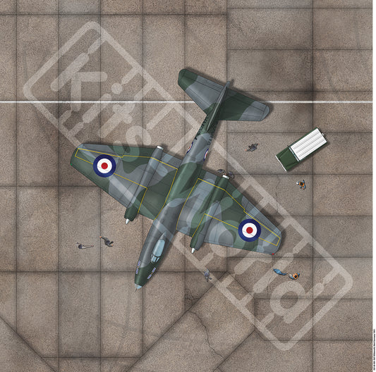 Kits-World KWB48-499 1:48 RAF Wildenrath, West Germany, 1967