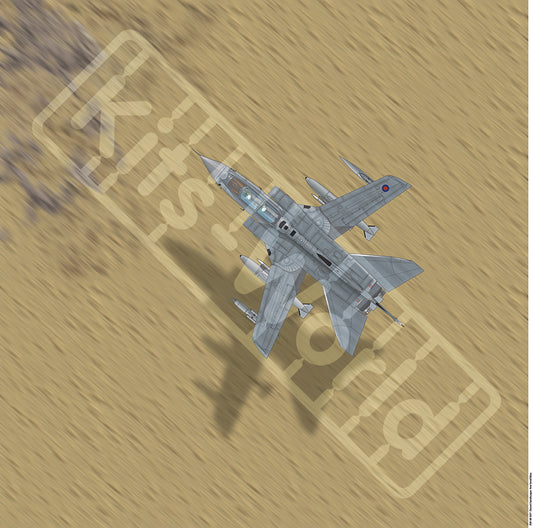 Kits-World KWB48-507 1:48 Desert- Blurred