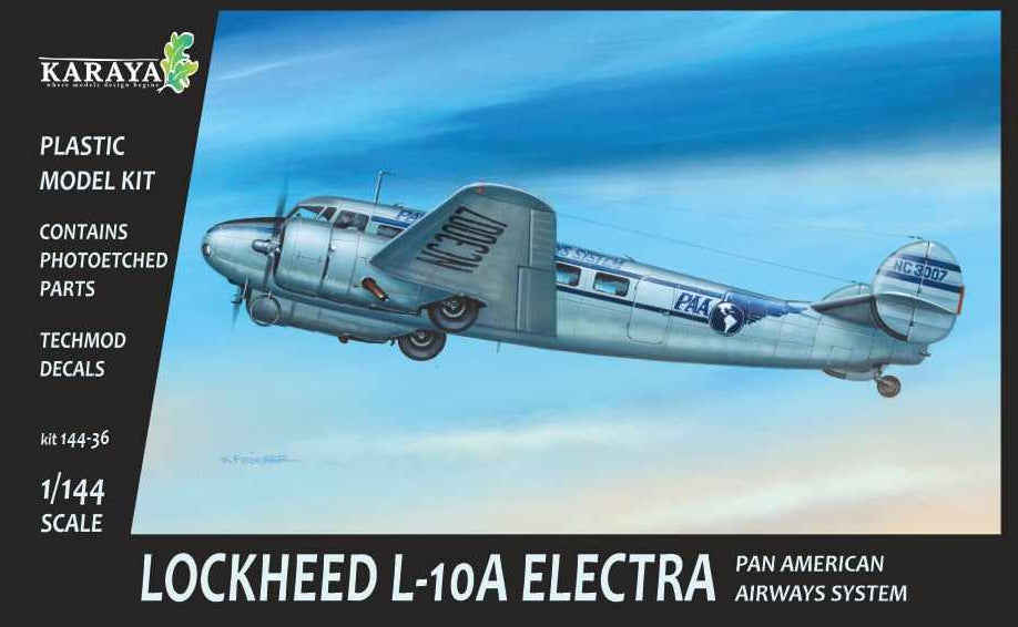 Karaya KY144-36 1:144 Lockheed L-10 Electra-early Pan Am