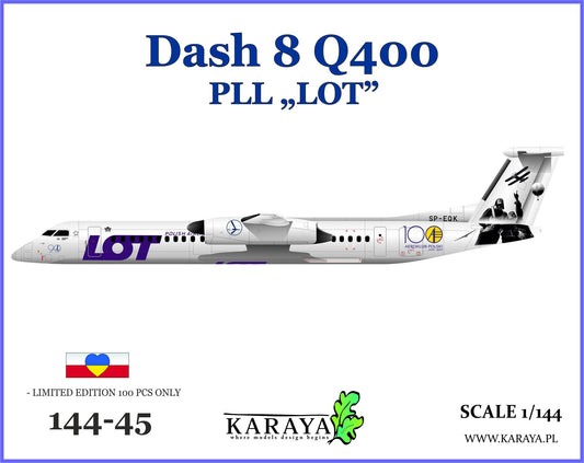 Karaya KY144-45 1:144 Bombardier Dash 8 Q400