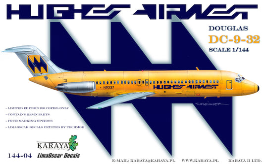 Karaya KY144-04 1:144 Douglas DC-9