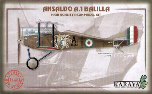 Karaya KY48001 1:48 Ansaldo A.1 Balilla Ltd digitally printed decals