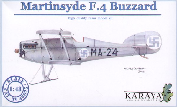 Karaya KY48025 1:48 Martinsyde F.4 Buzzard Finnish version