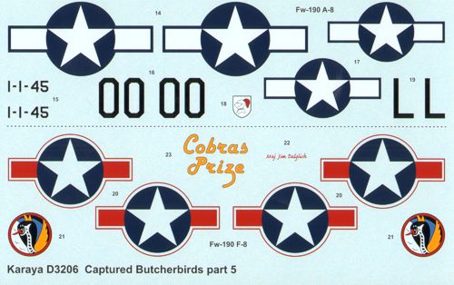 Karaya KYD3206 1:32 Captured Butcherbirds Part 5