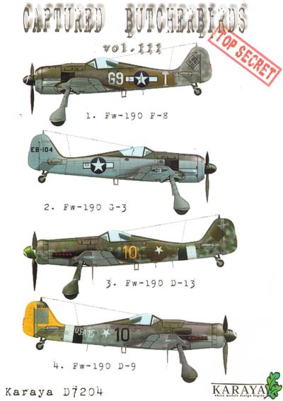 Karaya KYD7204 1:72 Captured Butcherbird Part 3