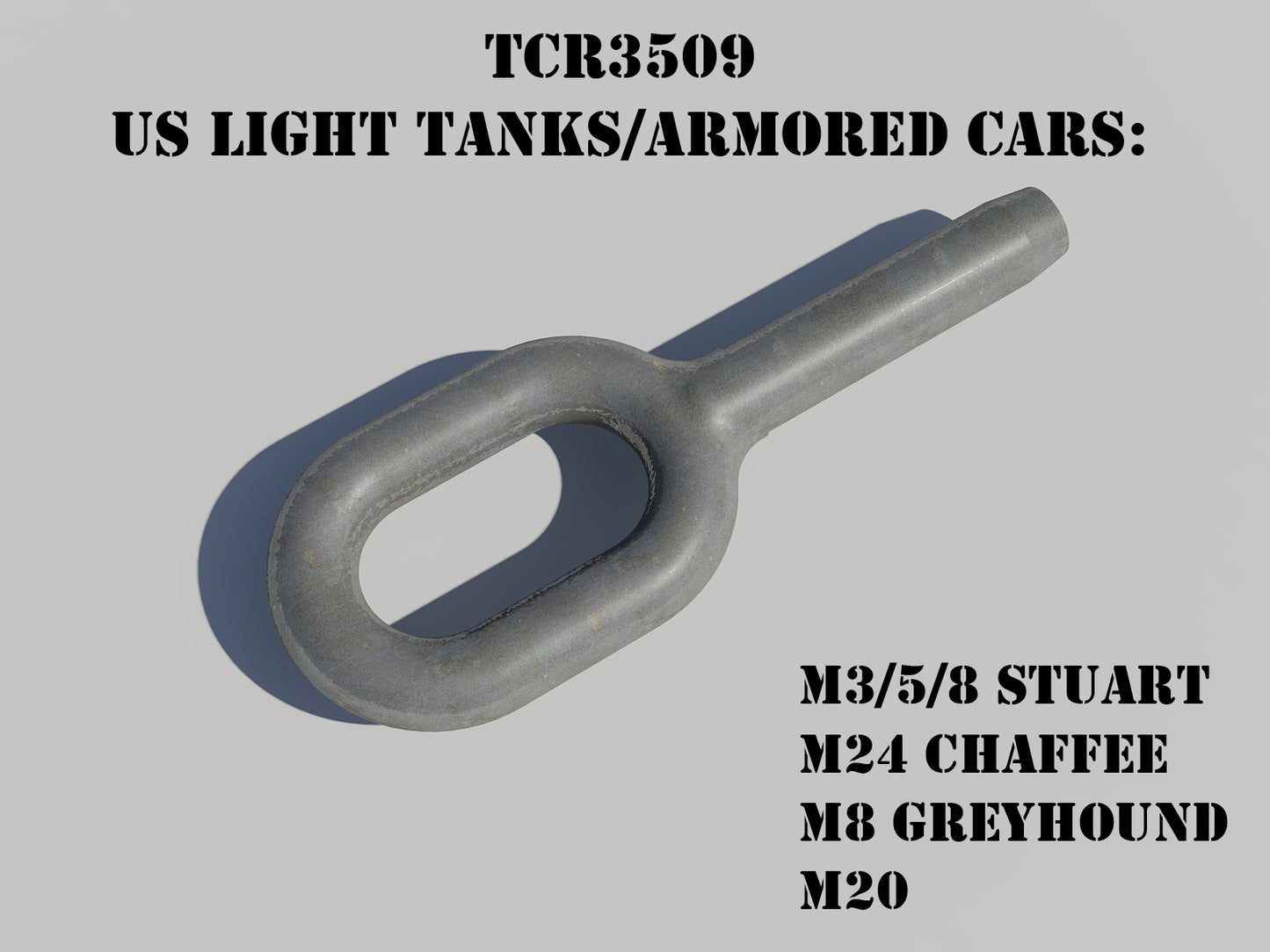 Karaya KYTCR09 1:35 tow cables for U.S