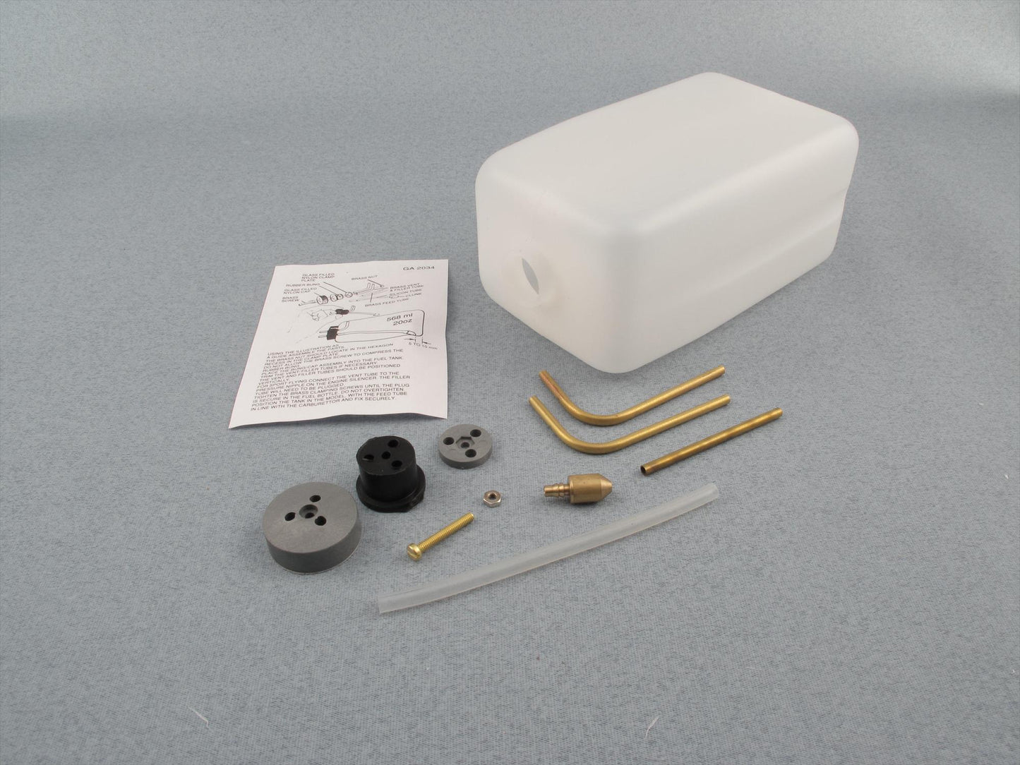 Radio Active Fuel Tank - 568ml/20oz - Silver RGA2034