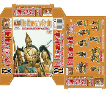 Linear-A LA022 The Etruscans Villanovan Culture Warriors 1:72