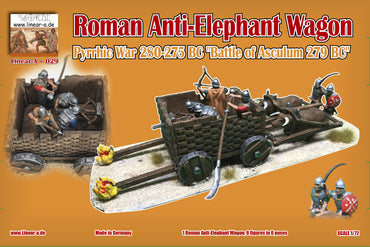 Linear-A LA029 1:72 Roman Anti-Elephant Wagon