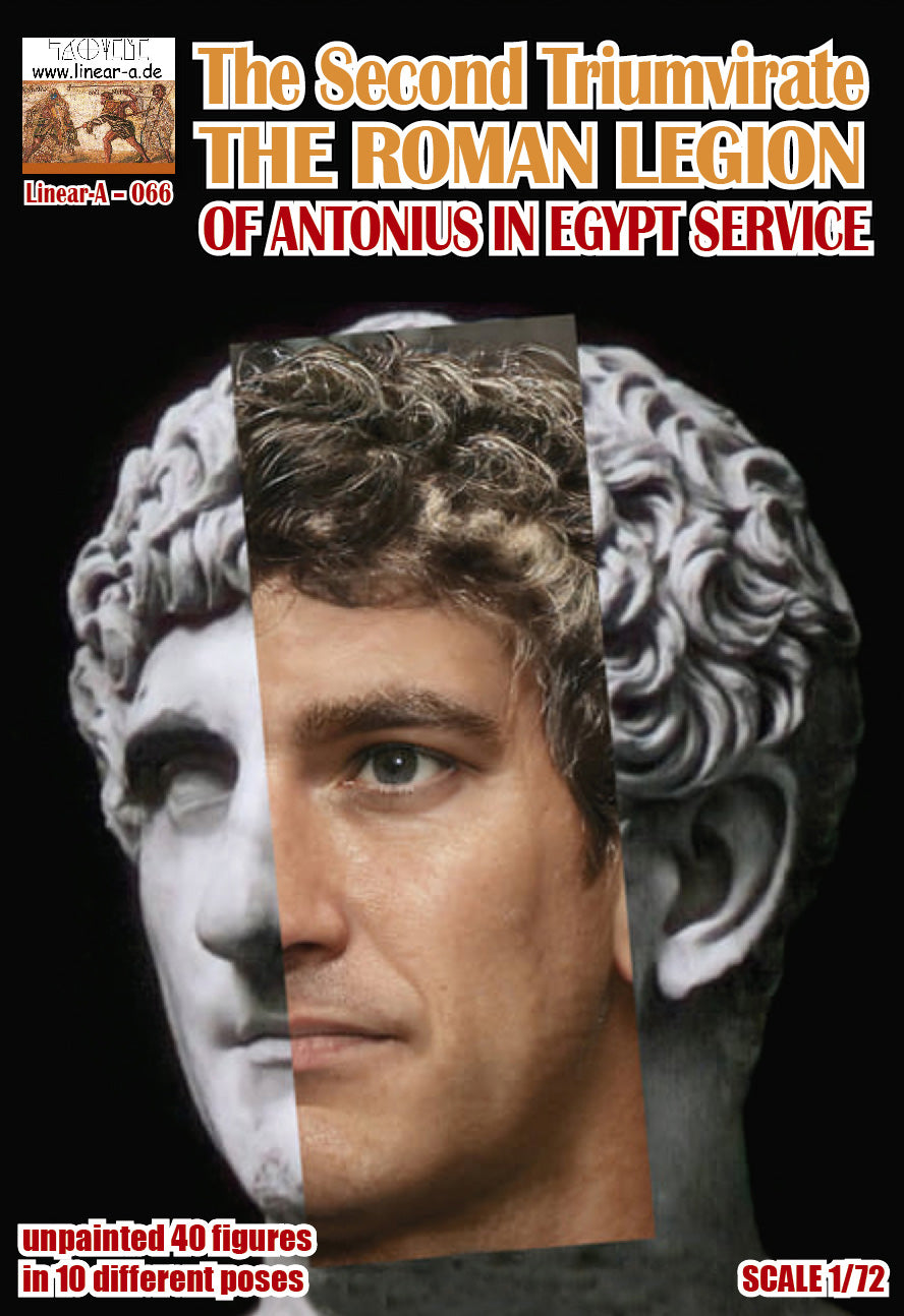 Linear-A LA066 1:72 THE ROMAN LEGION OF ANTONIUS IN EGYPT SERVICE
