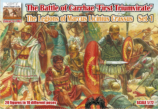 Linear-A LA067 Legions of Marcus Licinius Crassus Set 1 1:72