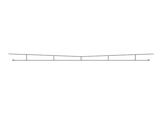 PECO LC-152 Catenary Contact Wires 340mm HO/OO Gauge