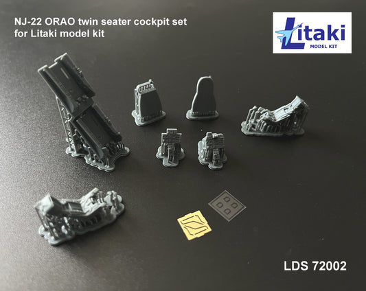 Litaki LLDS72002 Soko NJ-22 ORAO Cockpit Detail Set 1:72