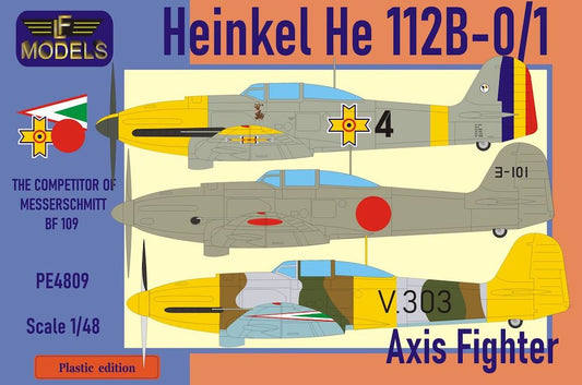 LF Models LFPE4809 1:48 Heinkel He-112B-0/1 Axis Fighter