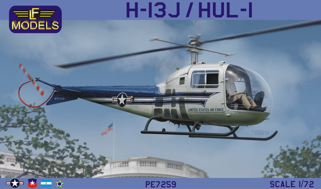 LF Models LFPE7259 1:72 H-13J/HUL-1