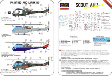 LF Models LFPE7270 Westland Scout AH.1 British Service Kit 1:72