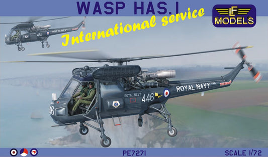 LF Models LFPE7271 1:72 Westland Wasp HAS.1 International service