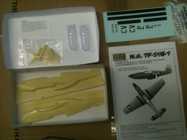 LF Models LF48012 1:48 North-American TP-51B-1 Mustang Conversion