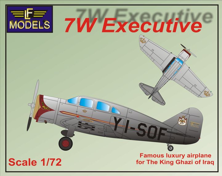 LF Models LF72107 1:72 Spartan 7W Executive for The King Ghazi of Iraq