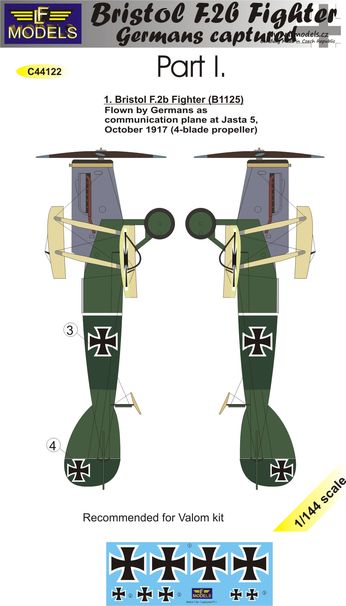 LF Models LFMC44122 Captured Bristol F.2b Fighter Pt I 1:144