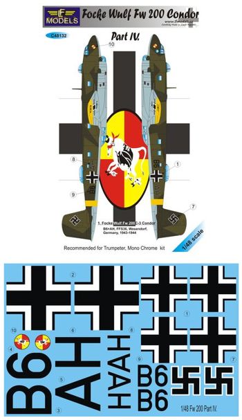 LF Models LFMC48132 1:48 Focke-Wulf Fw-200C-4 Condor Part IV