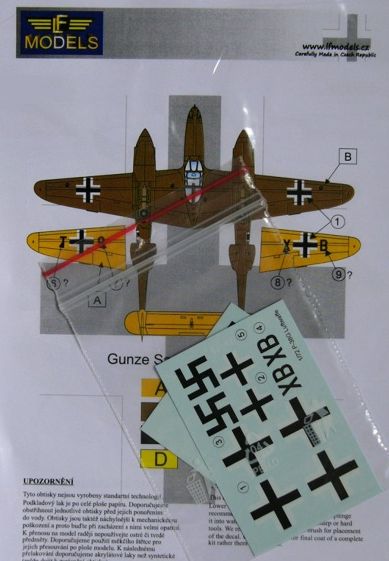 LF Models LFMC72116 1:72 Lockheed P-38G Lightning over Rechlin