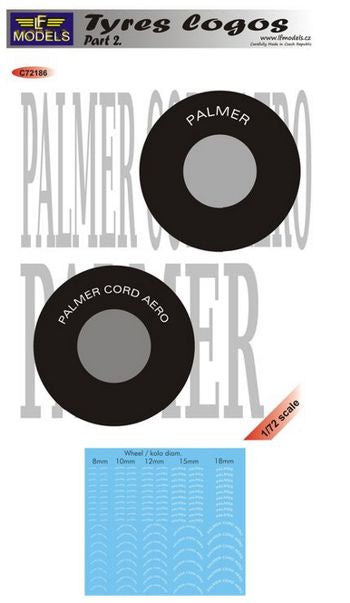 LF Models LFMC72186 1:72 Tyre manufacturer logo's s logos